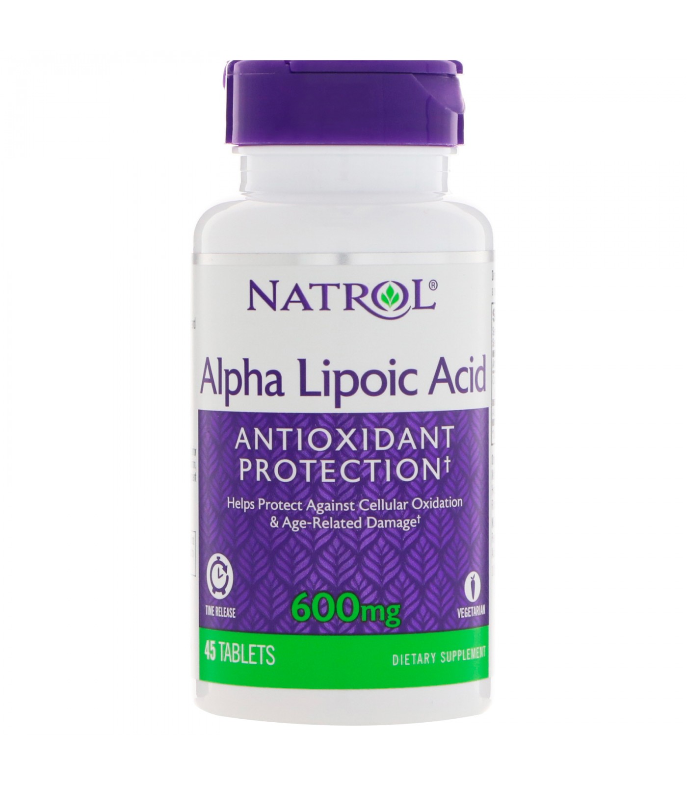 Natrol - Alpha Lipoic Acid 600mg - Time Release / 45 tabs
